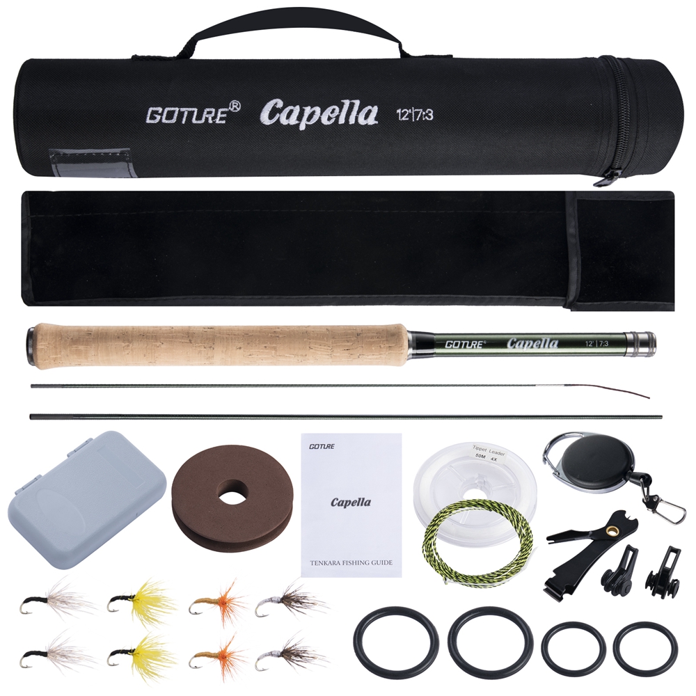 Fishing Rod Fly - Goture Tenkara Sinek Olta Combo 3.6
