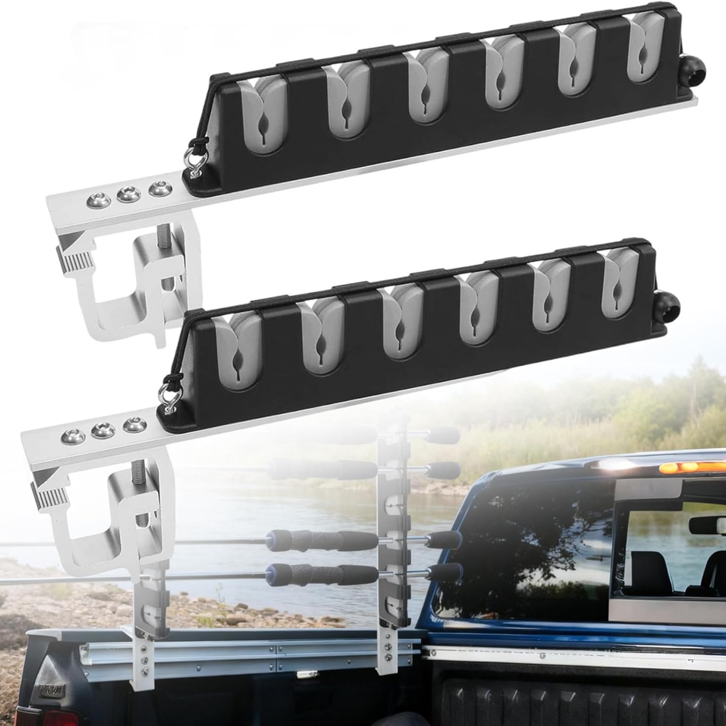 Fishing Rod Holder - Kamyon Kasası için Olta Tutucu, 6