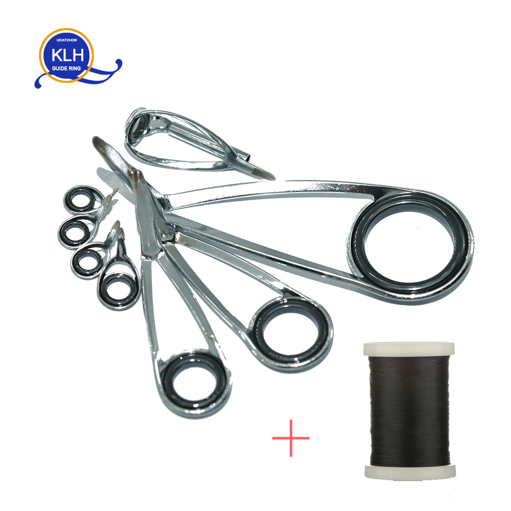 Fishing Rod Repair Kit - 8 adet/Kit KLH Braketi Paslanmaz Çelik
