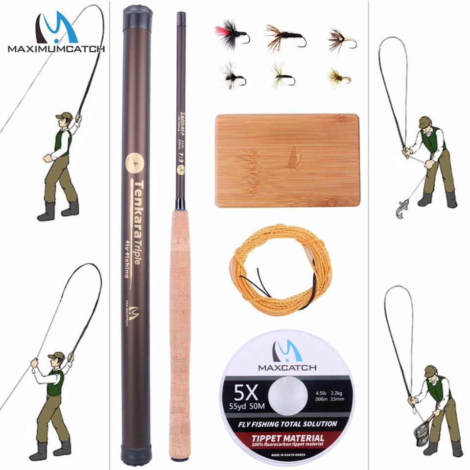 Fishing Rod Fly - Maximumcatch 9-13FT V-Tenkara çubuk kıyafet IM10/36T