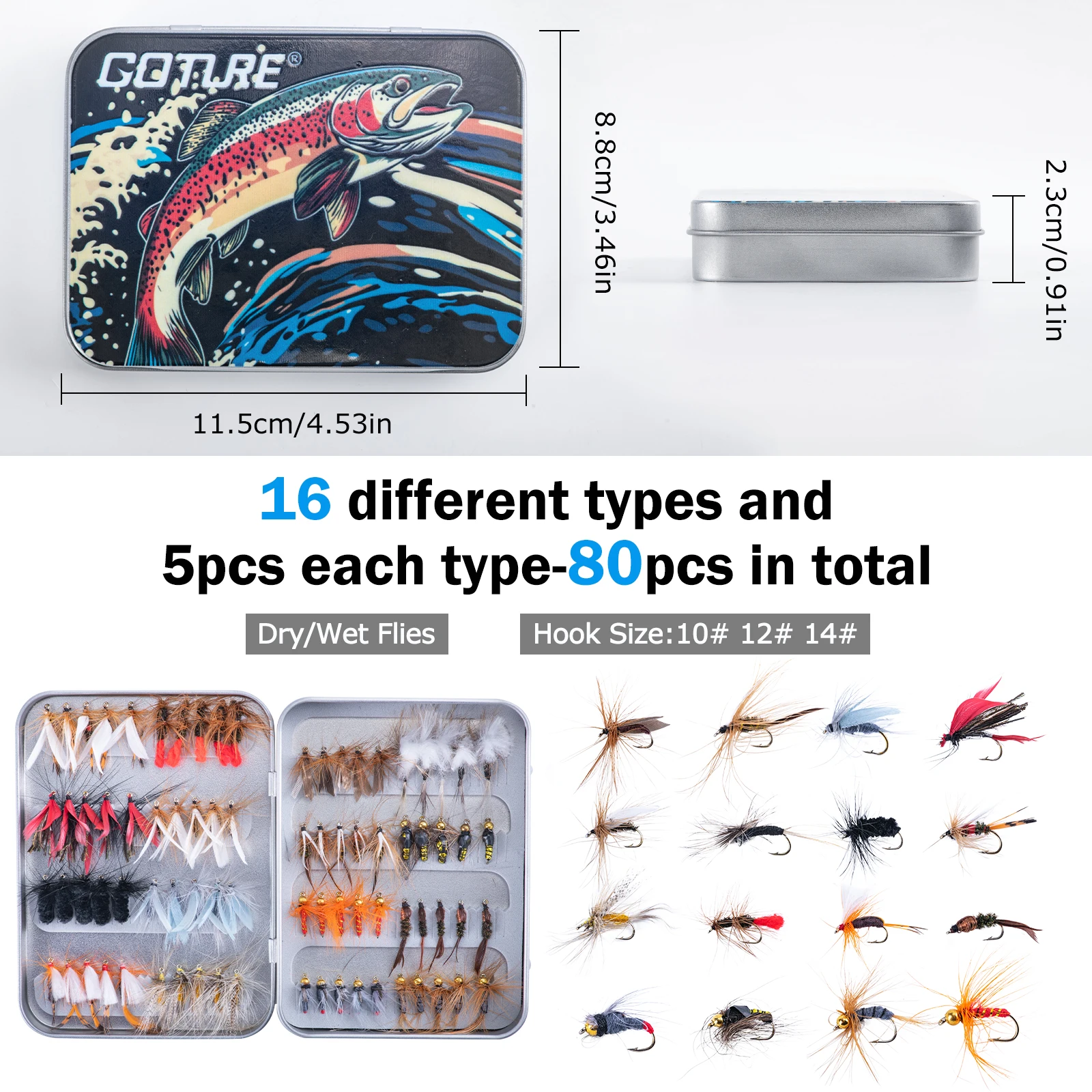 Goture Sinek Oltası ve Makara  - Fishing Rod Fly incelemesi ve fiyatı