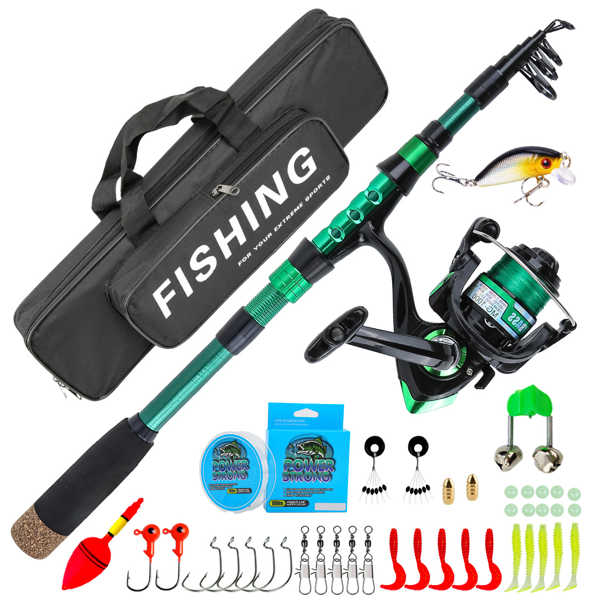 1.8 Metre Yeşil Karbon Fiber T - Fishing Rod Carbon Fiber incelemesi ve fiyatı